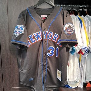 Mike Piazza New York Mets Mitchell & Ness Alternate 2000 Authentic MLB Jersey